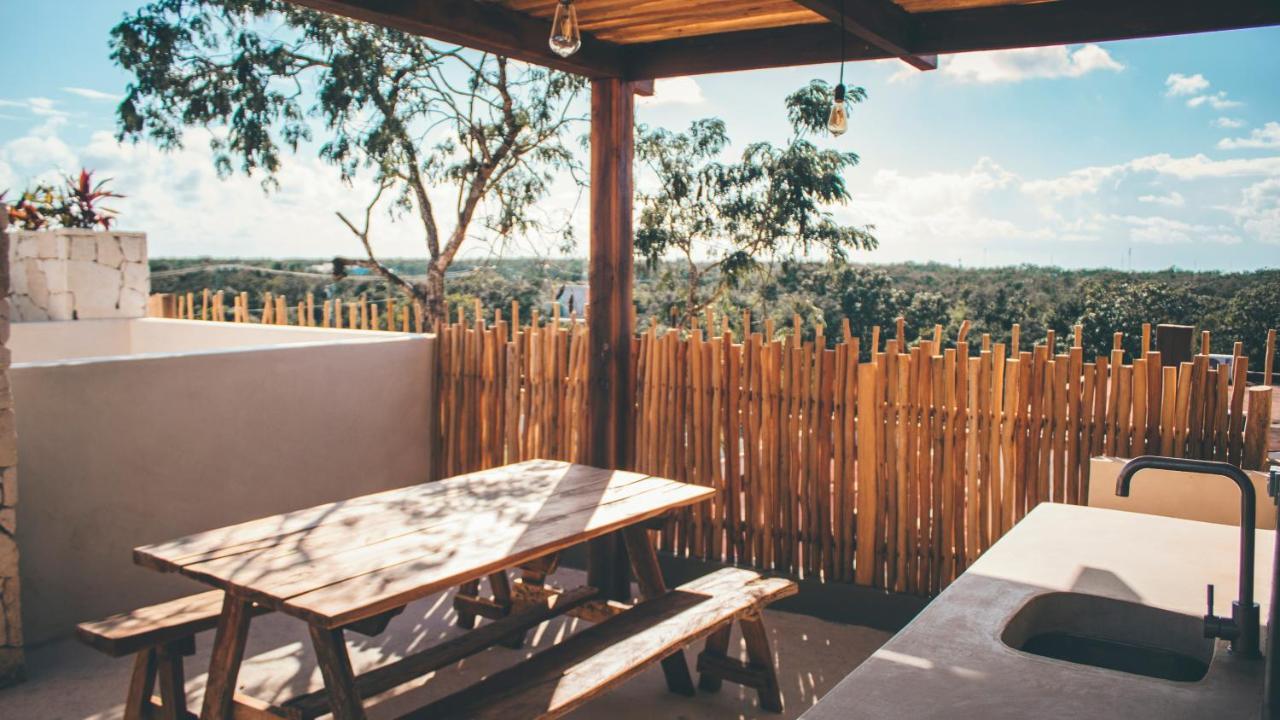 Vida Jungle Boho Apart 9 With Special Fee To Access Hotel Bardo Tulum Exteriör bild