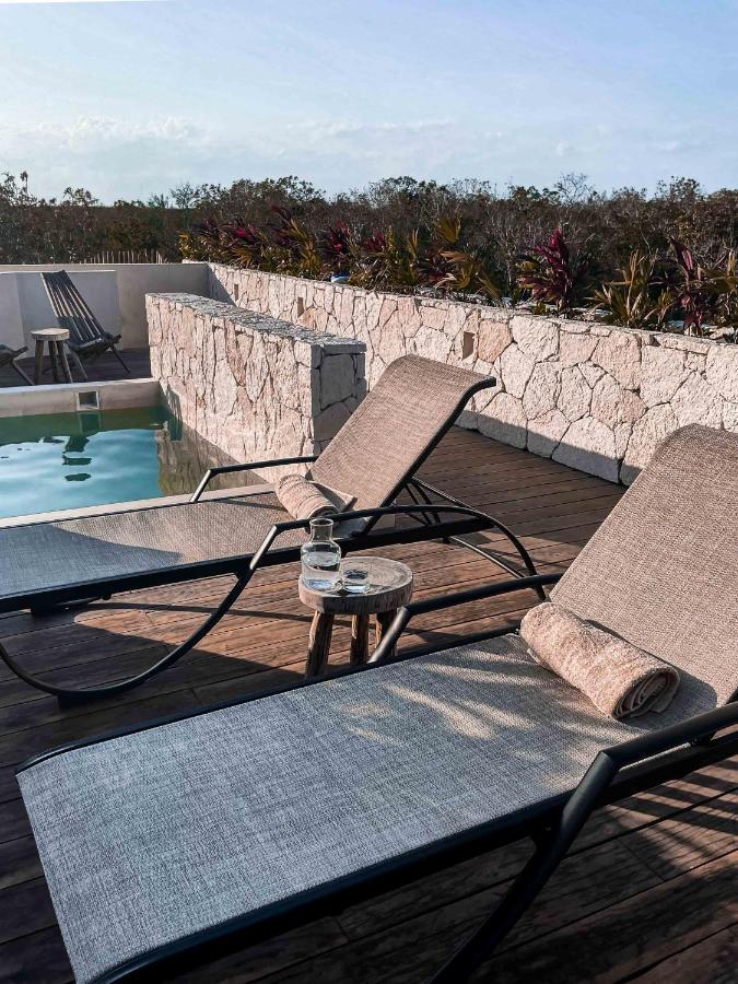Vida Jungle Boho Apart 9 With Special Fee To Access Hotel Bardo Tulum Exteriör bild