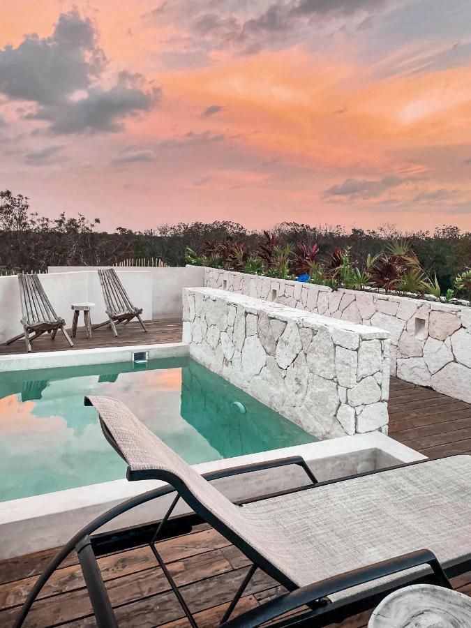 Vida Jungle Boho Apart 9 With Special Fee To Access Hotel Bardo Tulum Exteriör bild